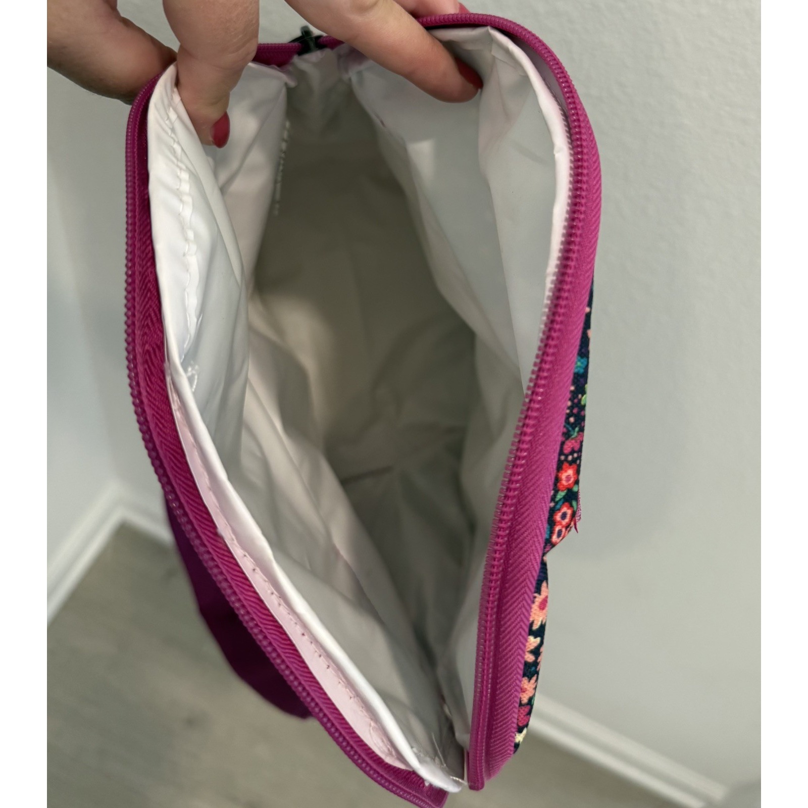 Packit Freezable Lunch Box Backpack Pink Floral — image 4 of 4